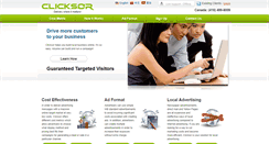 Desktop Screenshot of clicksor.cn